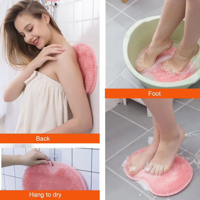Silicone Scrubber & Massager Mat