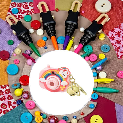 Projective Camera Keychain (1 Pc / Mix design)