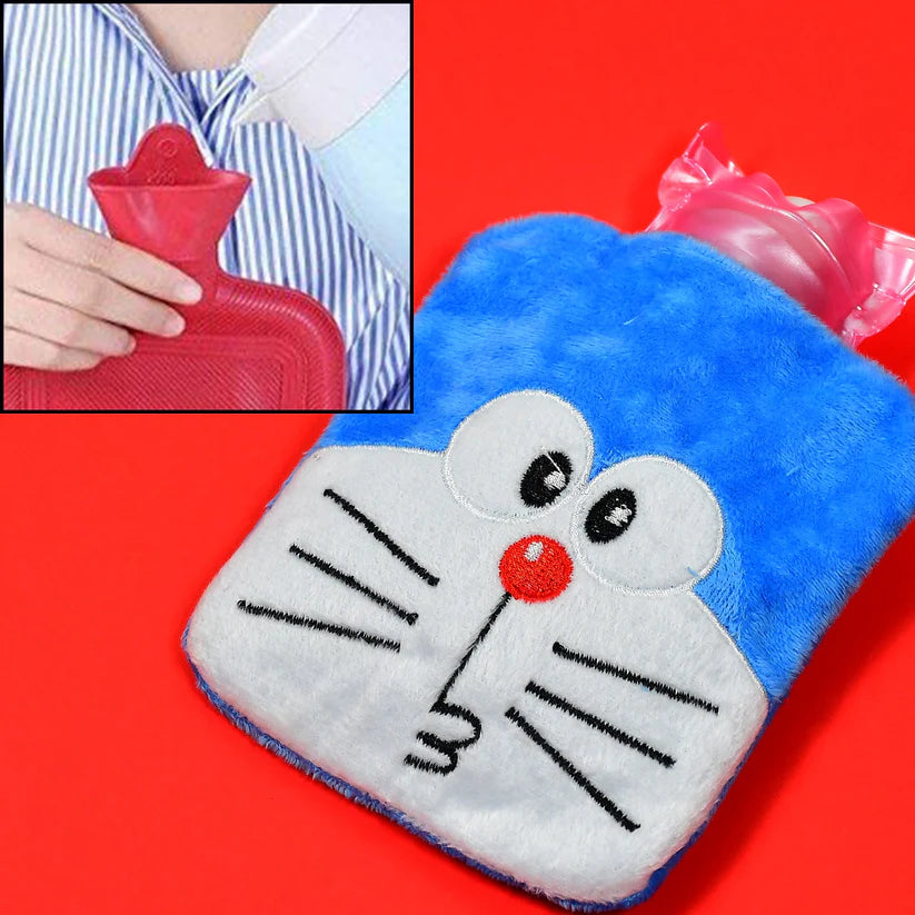 Batman small Hot Water Bag with Cover for Pain Relief, Neck, Shoulder Pain and Hand, Feet Warmer, Menstrual Cramps.