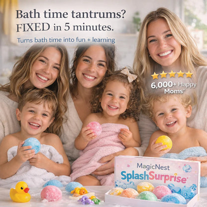 Surprise Bath Bombs WITH TOYS for KIDS (PACK OF 12)