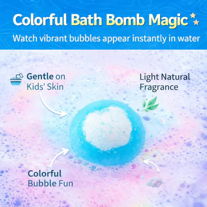Surprise Bath Bombs WITH TOYS for KIDS (PACK OF 12)