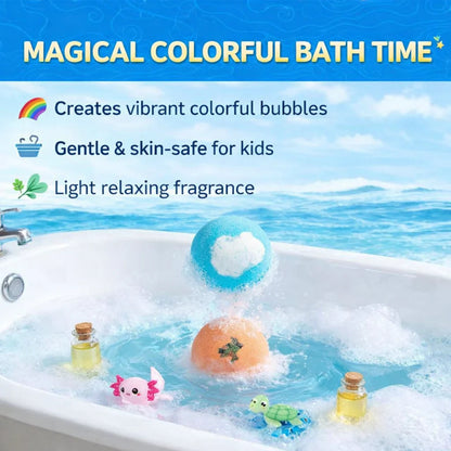 Surprise Bath Bombs WITH TOYS for KIDS (PACK OF 12)