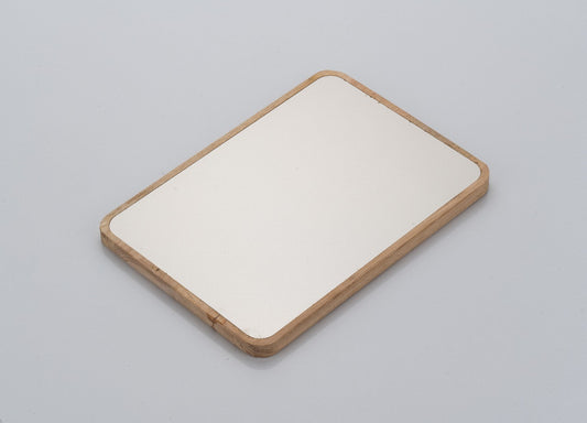 Premium Stainless Steel + Wood  Kitchen Chopping Board