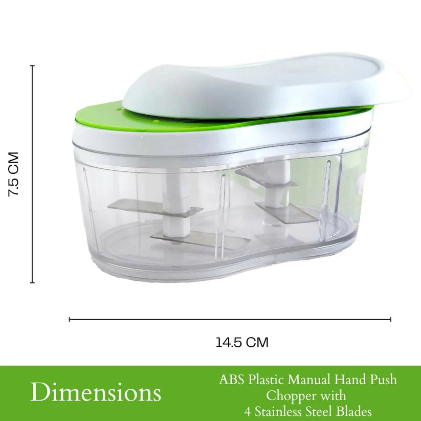 Double Dual Blade Vegetable Chopper (1pcs)